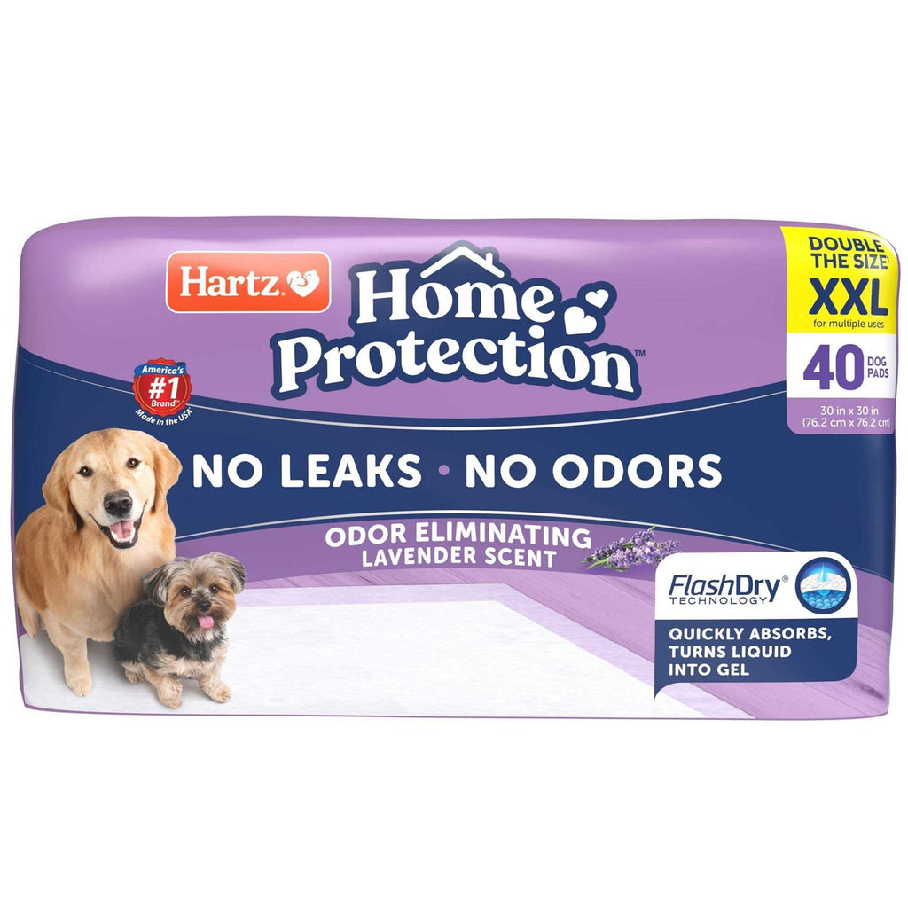 Lavender Scent Odor Eliminating Dog Pads J376