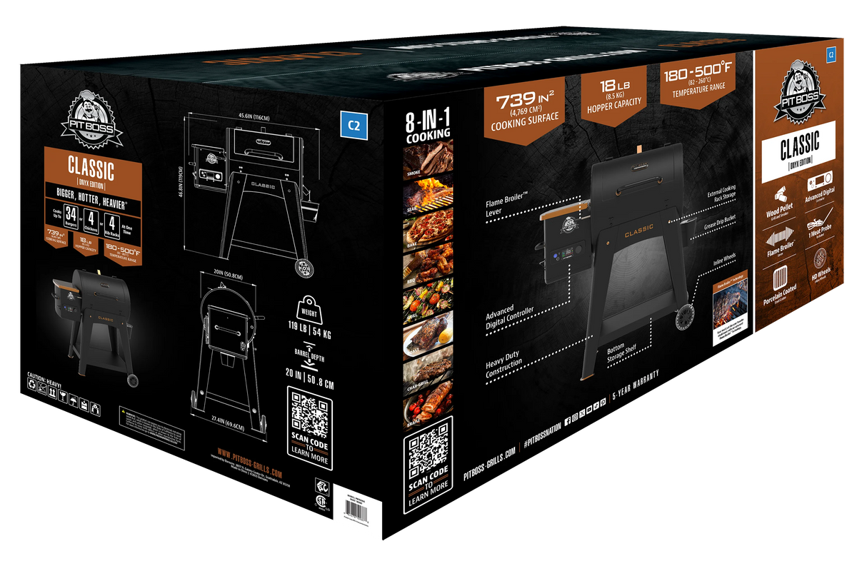 Wood Pellet Grill and Smoker A413