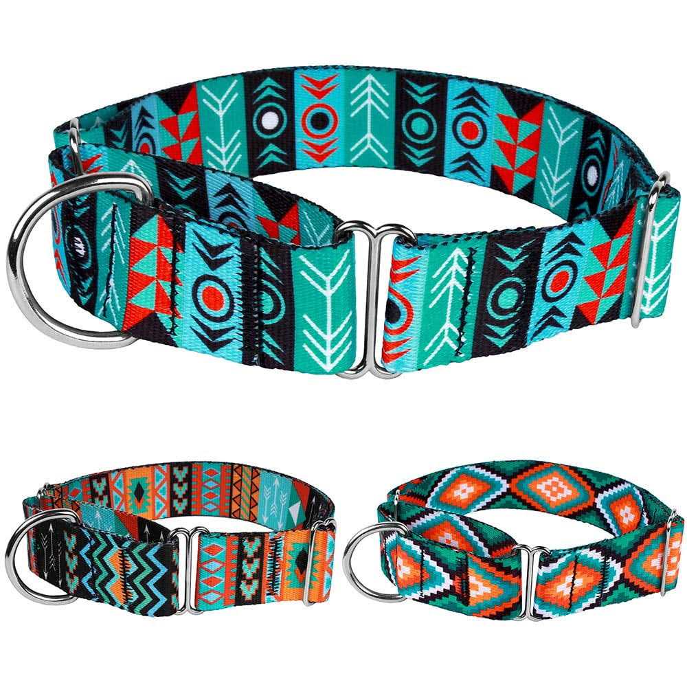 Martingale Dog Collar Nylon Adjustable Heavy Duty L660