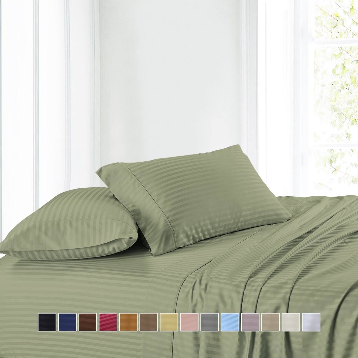Striped Waterbed Sheets K178