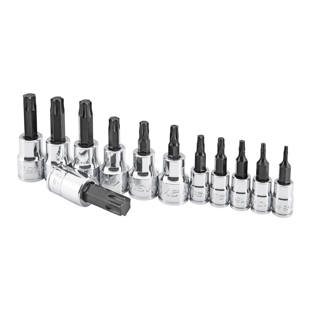 1/4 in. 3/8 in. Drive TORX Bit Socket Set, 12-Piece P2717