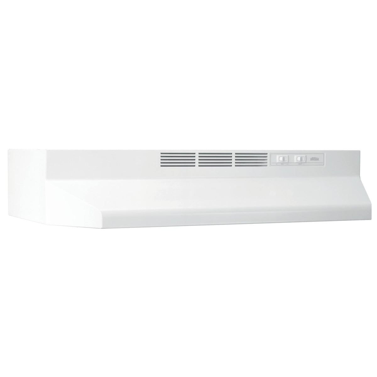 White Under-Cabinet Range Hood M601