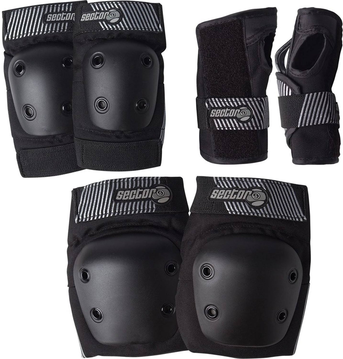 Black Small/Medium Pad Set X301
