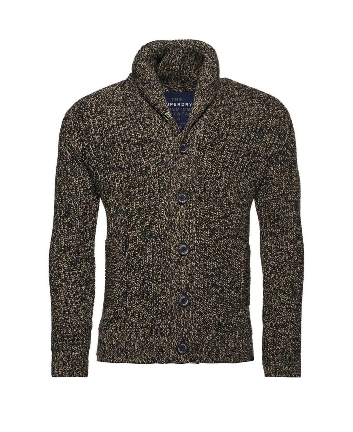 Grey Shawl Cardigan B6925