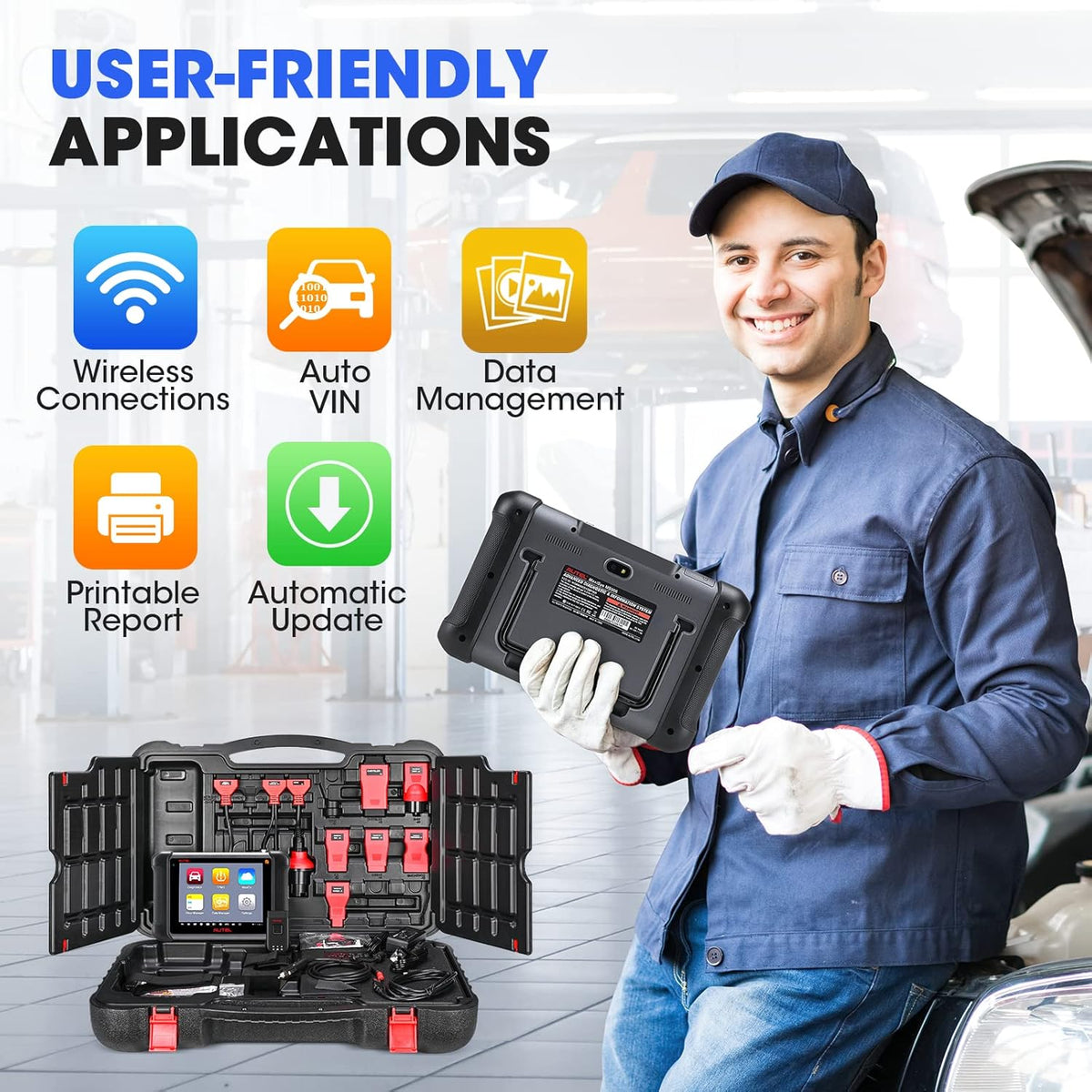 Bi-Directional TPMS Scan Tool with Full TPMS Diagnostics V341