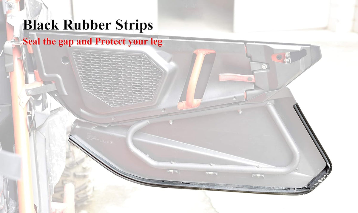 Lower Door Inserts Panels with Built-in Metal Frame (4 Doors, Front & Rear) N250