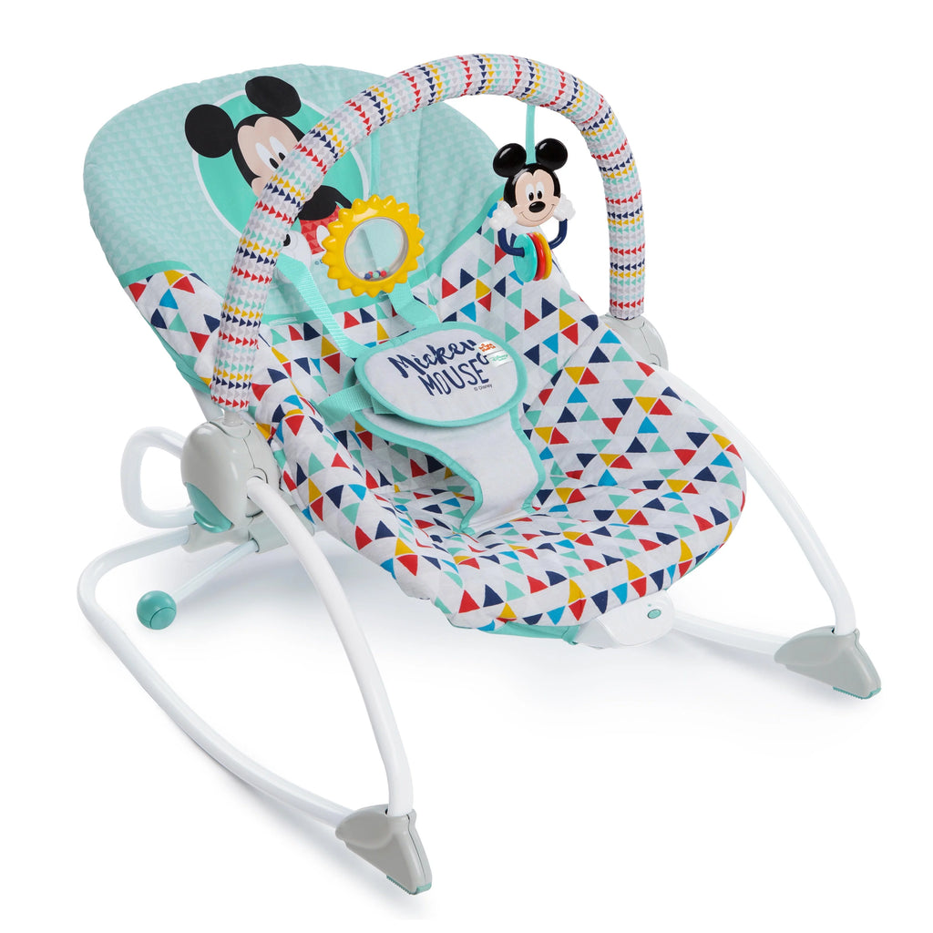 2-in-1 Slip Resistant Vibrating Infant & Toddler Rocker Chair F19134