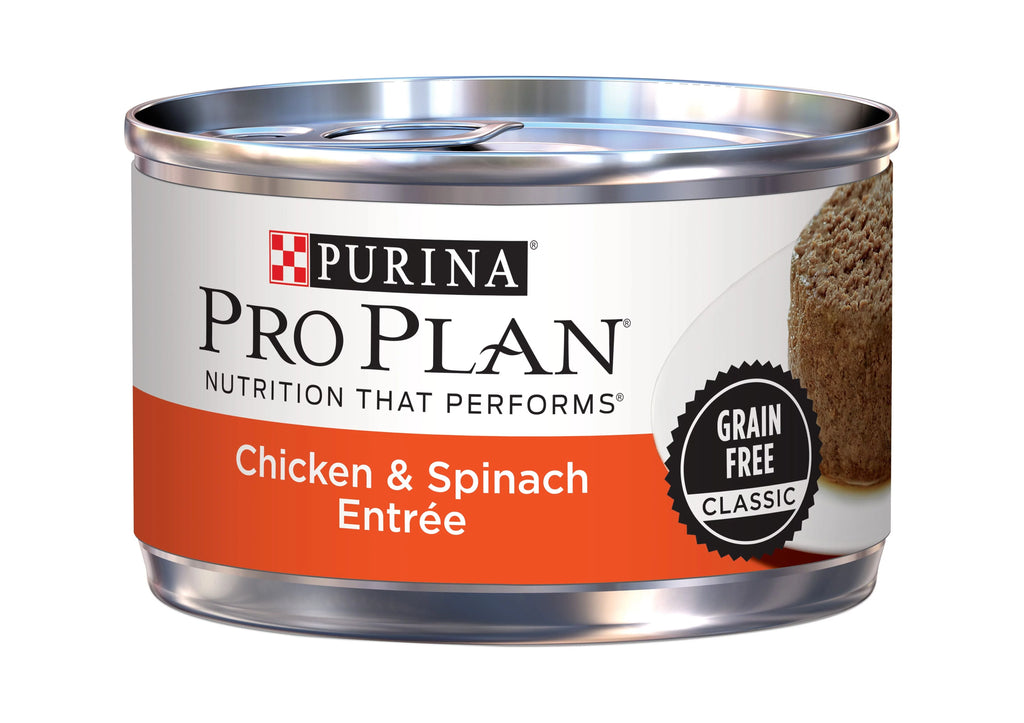 Chicken & Spinach Entree Canned Wet Cat Food, 3 oz. Can G352890