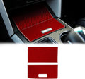 Carbon Fiber Interior Center Console Storage Box Panel Sticker Trim Cover Pack of 2 B8914