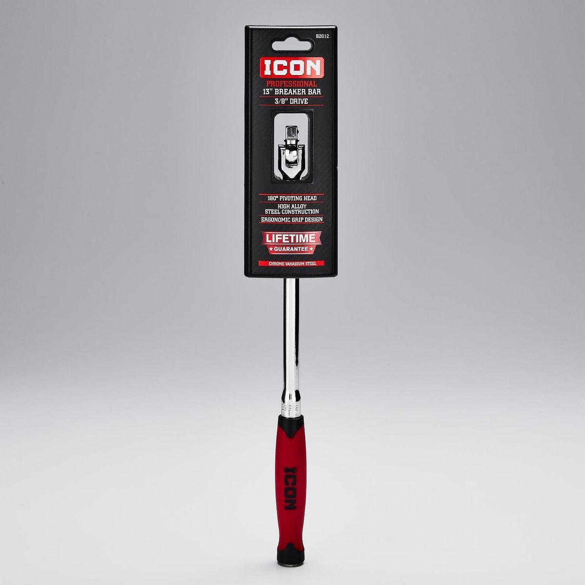 3/8 in. Drive 13 in. Breaker Bar with TPR Grip D773