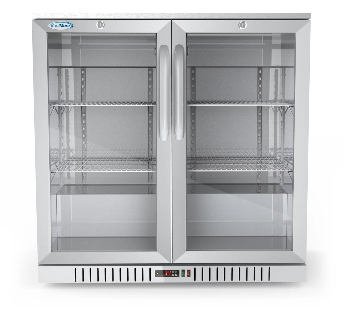 Two-Door Back Bar Refrigerator 7.4 Cu. ft. Q66382