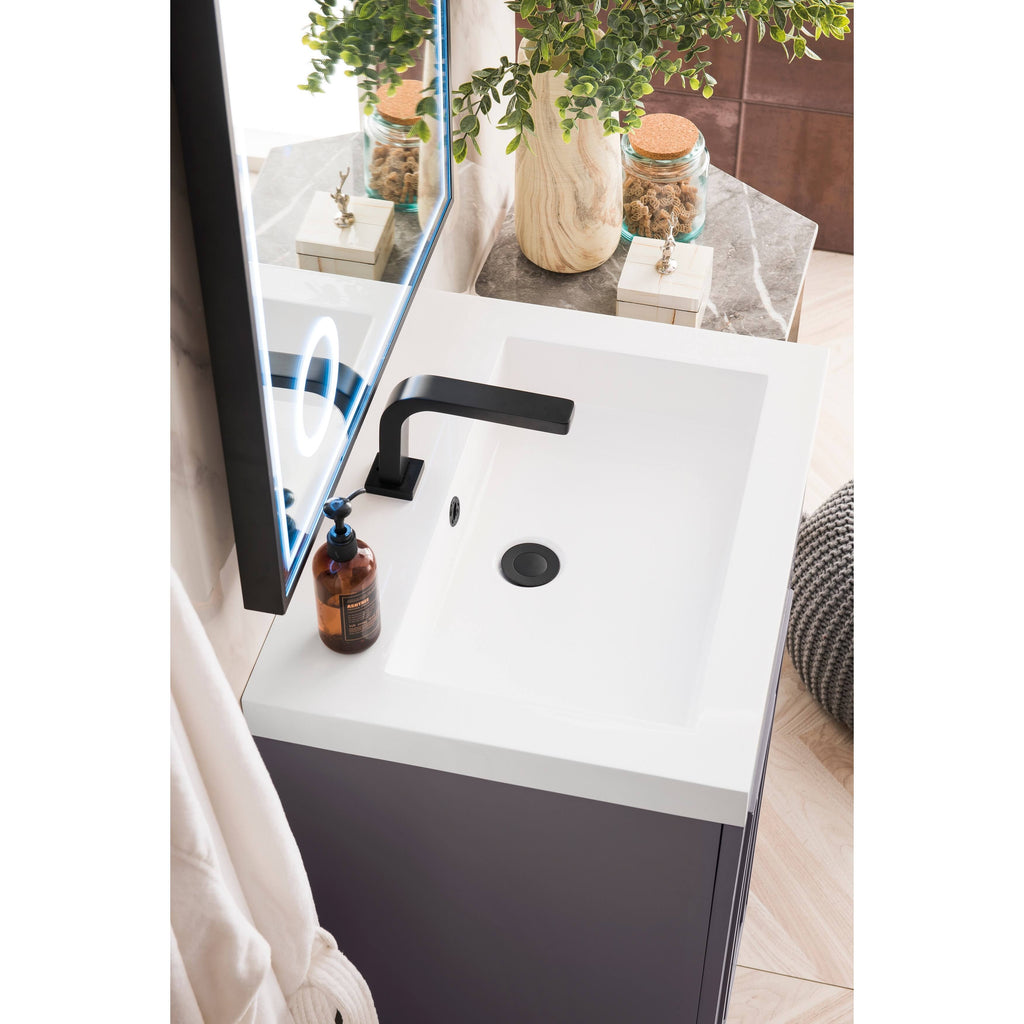 24 inch Single Vanity Cabinet with Countertop T302