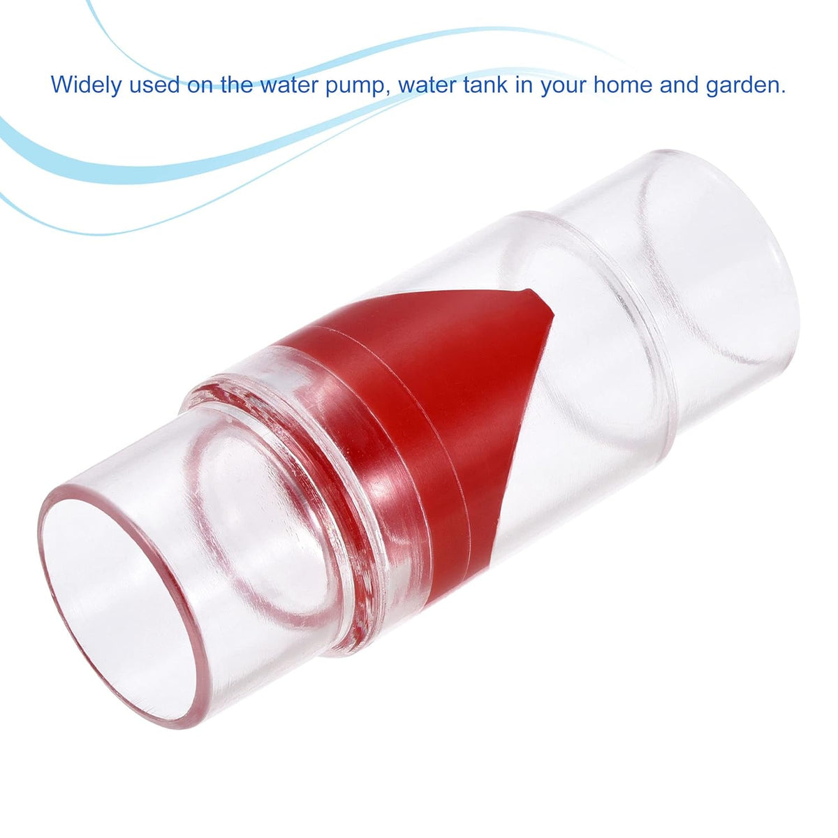 1-1/8 Inch Non Return Check Valves Plastic Pack of 2 J302