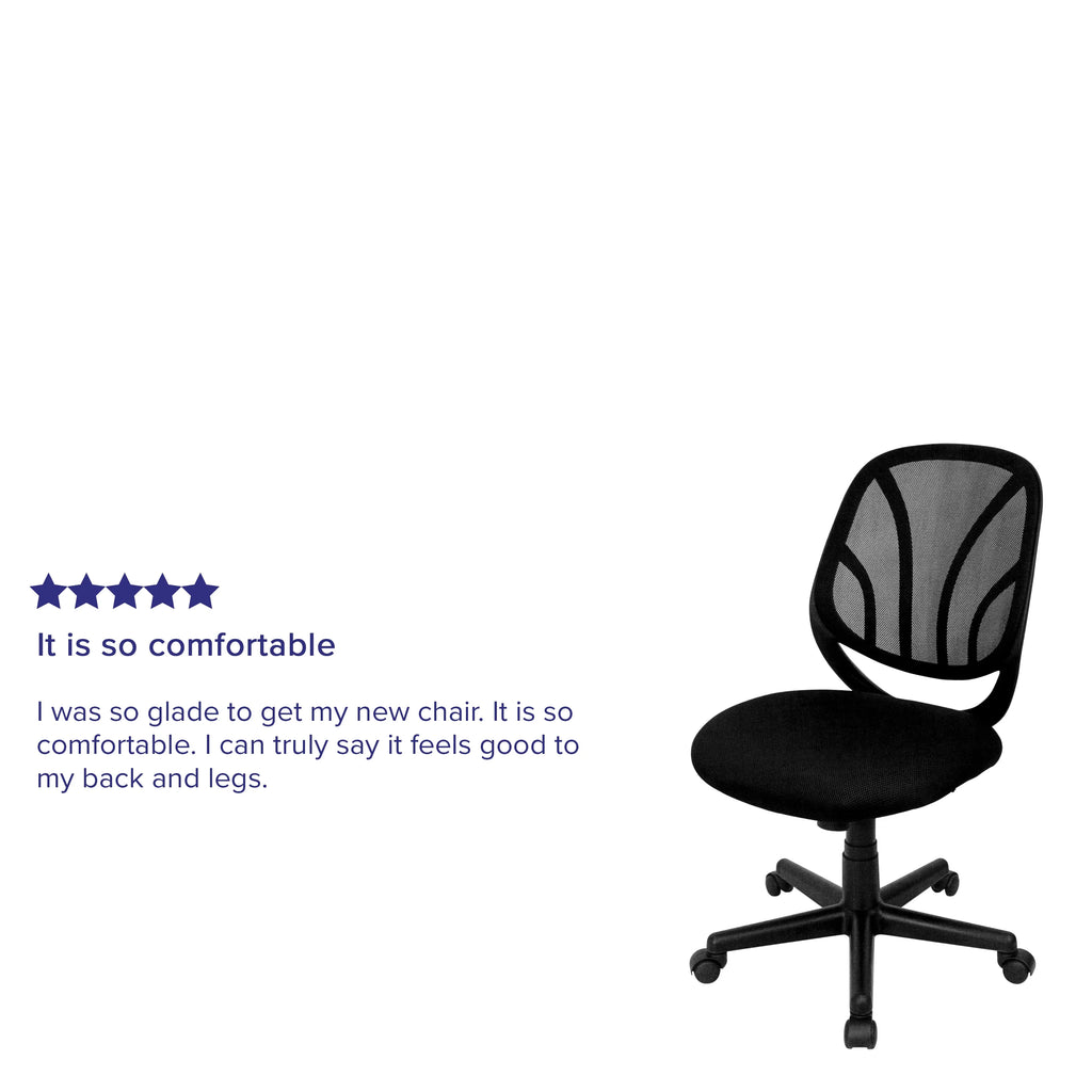 Black Mesh Swivel Office Chair T49234