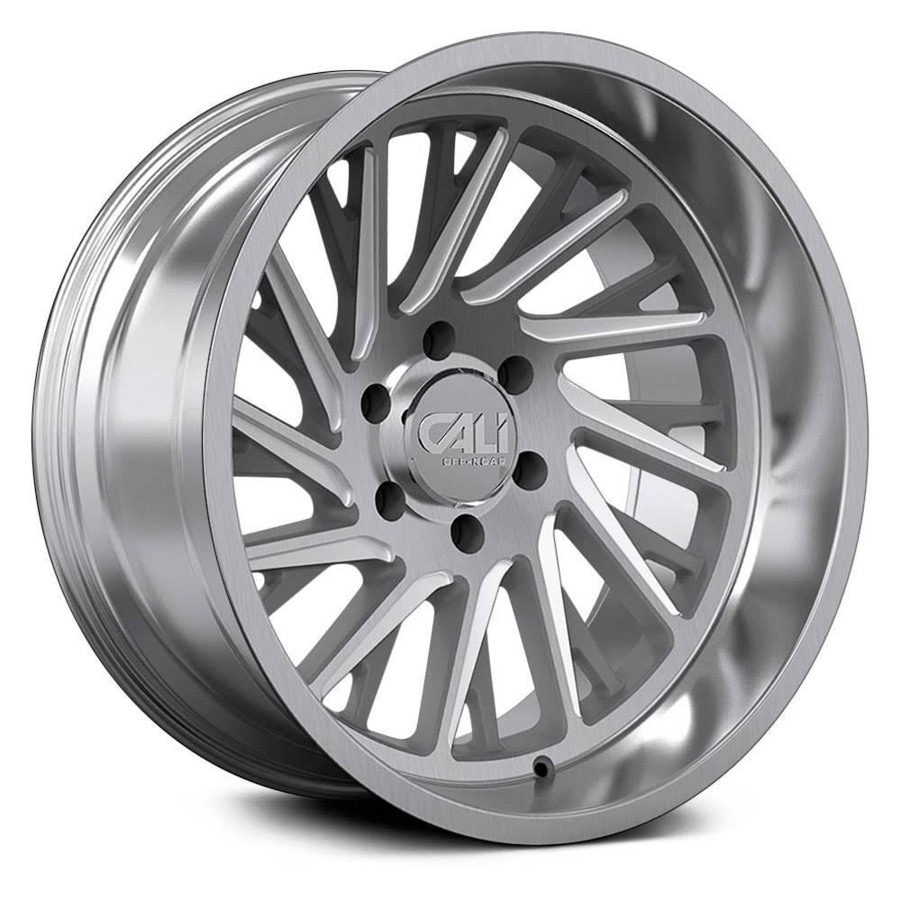 20x10 6-139.7 Brushed Clear Gloss Wheel N32204
