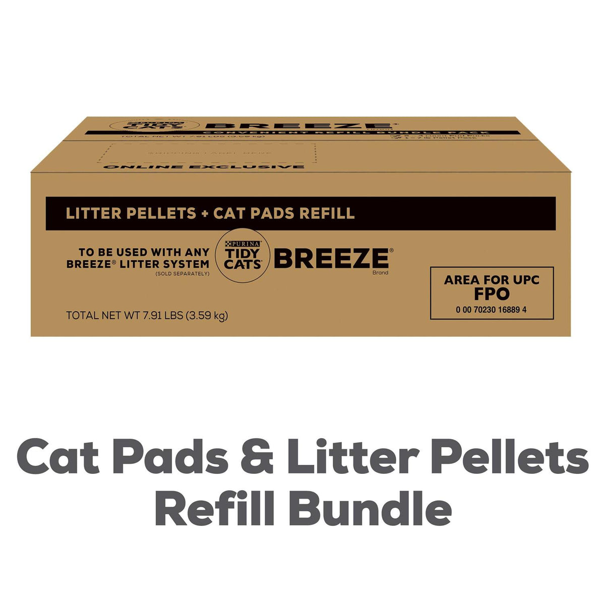 Cat Pads & Litter Pellets Bundle Pack P9489