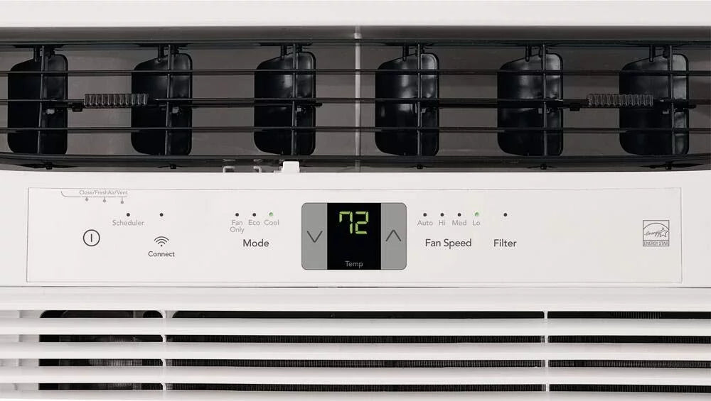White 15,000 BTU WiFi Window-Mounted Room AC R348