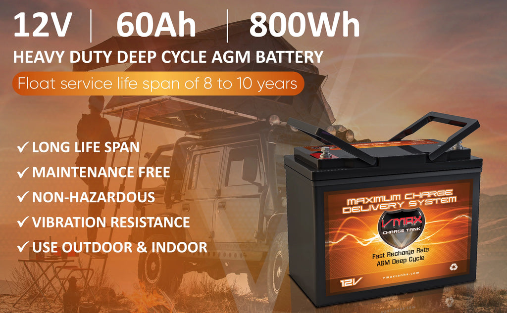 12V 60Ah Deep Cycle Battery P818735