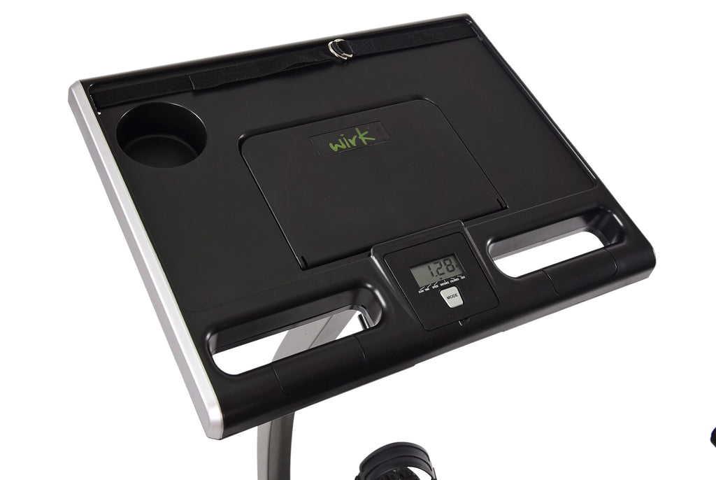 Upright Exercise Bike Workstation and Standing Desk E16566