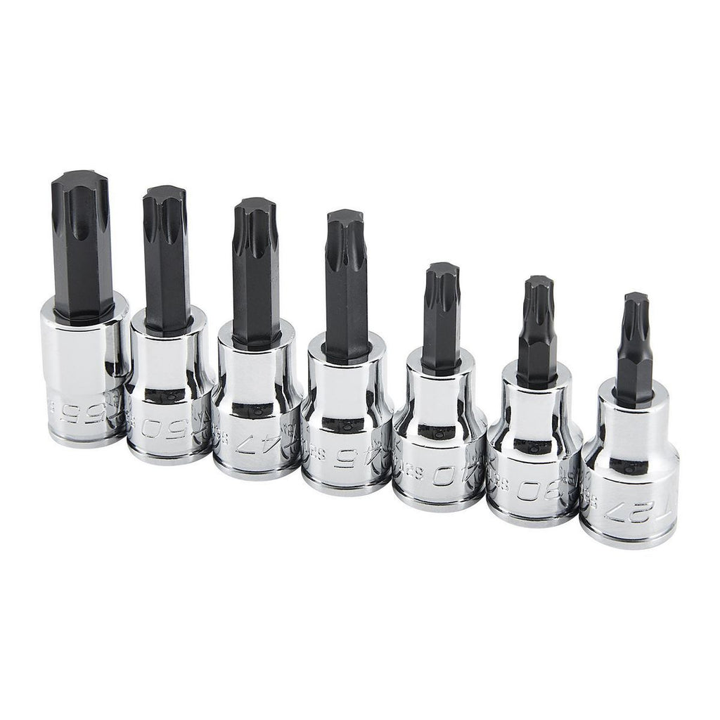 3/8 in. Drive TORX Bit Socket Set, 7-Piece L990243
