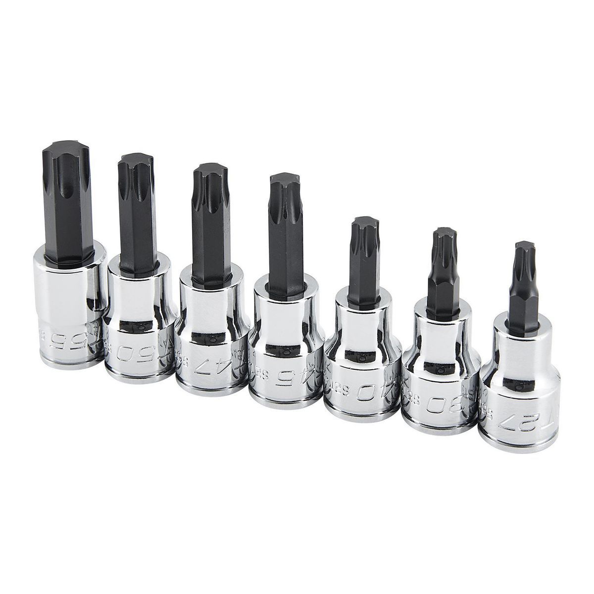 3/8 in. Drive TORX Bit Socket Set, 7-Piece L990243