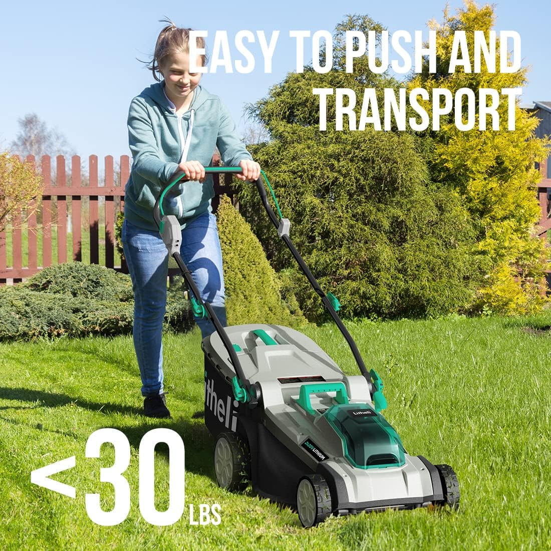 Cordless Lawn Mower with Brushless Motor B64688