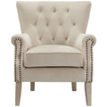 Beige Accent Chair U12401