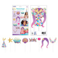 8 Piece Mermaid Party Photo Props M678431