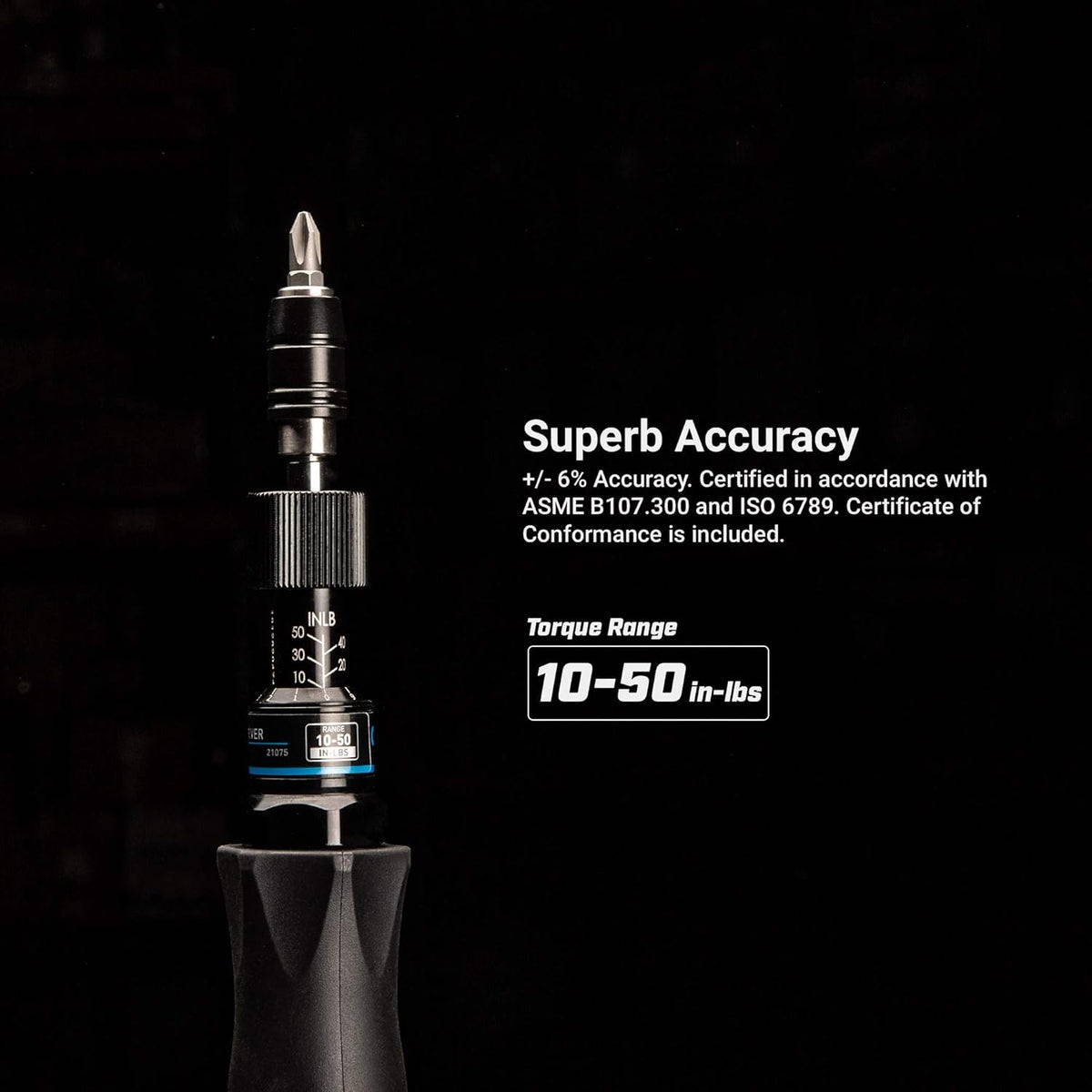 Black Limiting Torque Screwdriver Set G47478