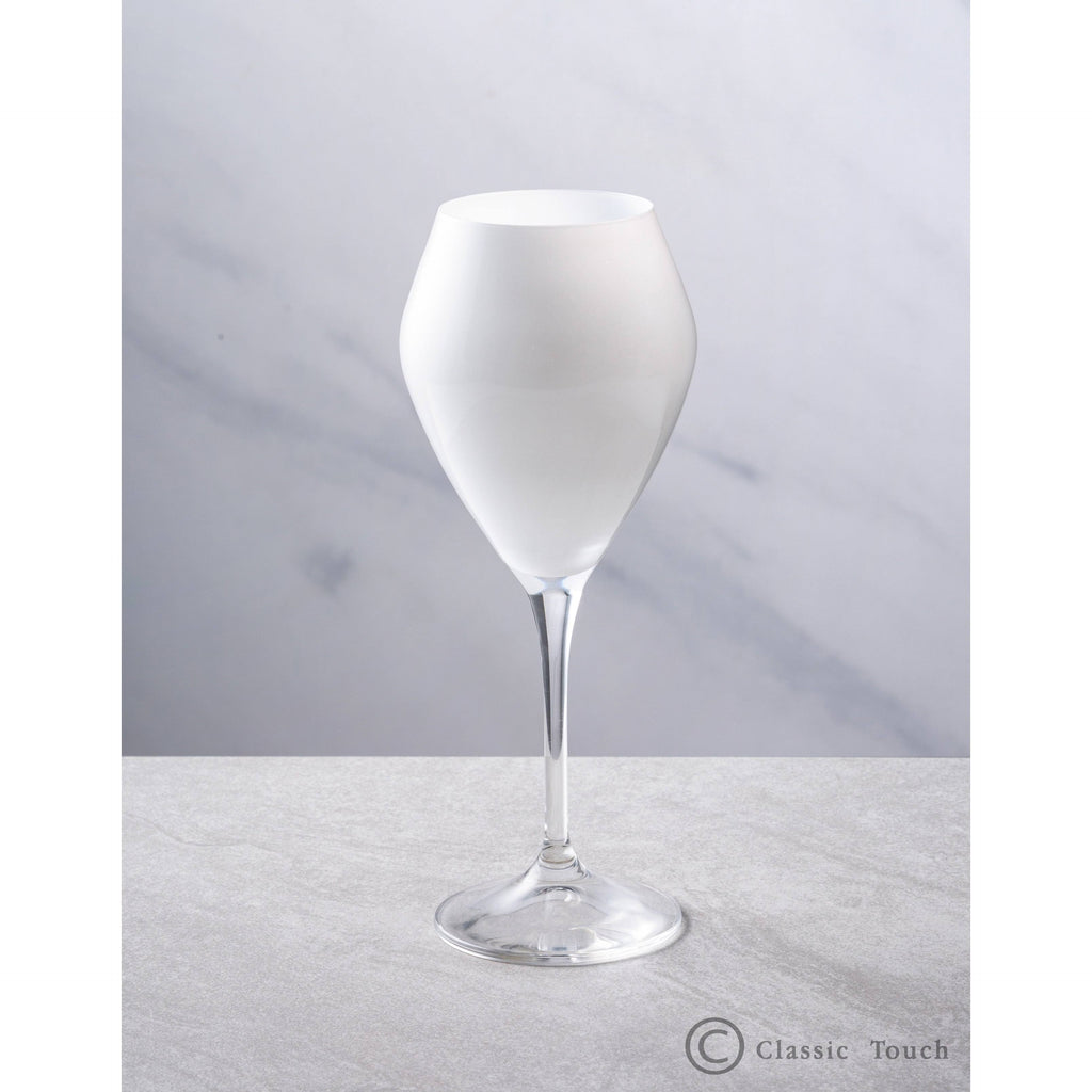 Set of 6 Wine Glasses with Clear Stem H285389