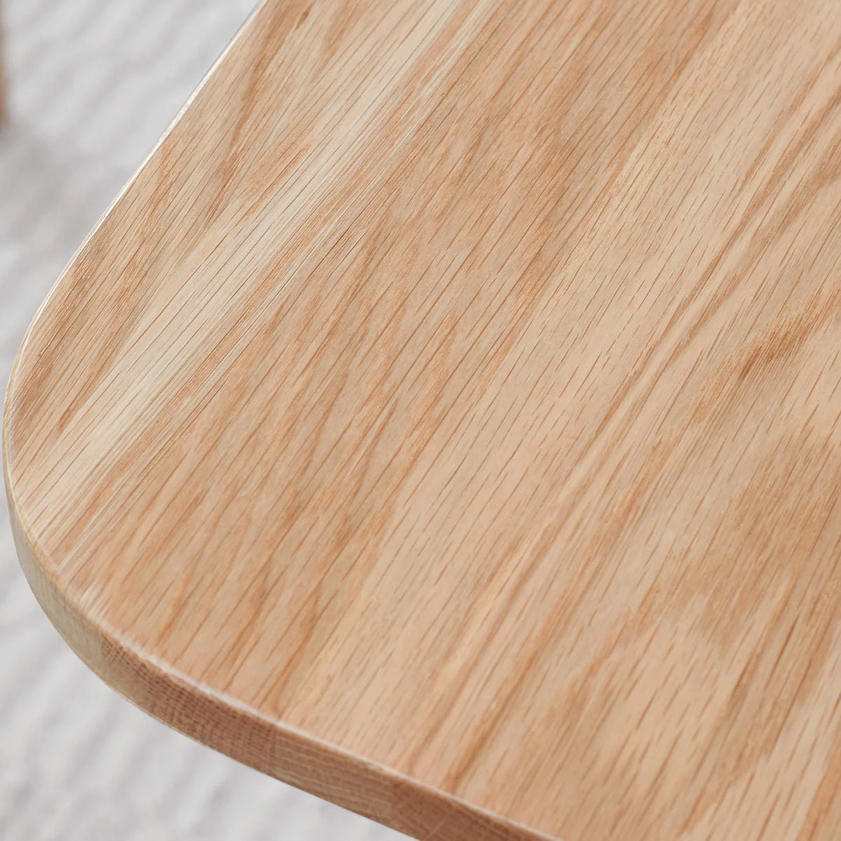 Solid Wood Dining Table for 6-8 People Light Oak R4194