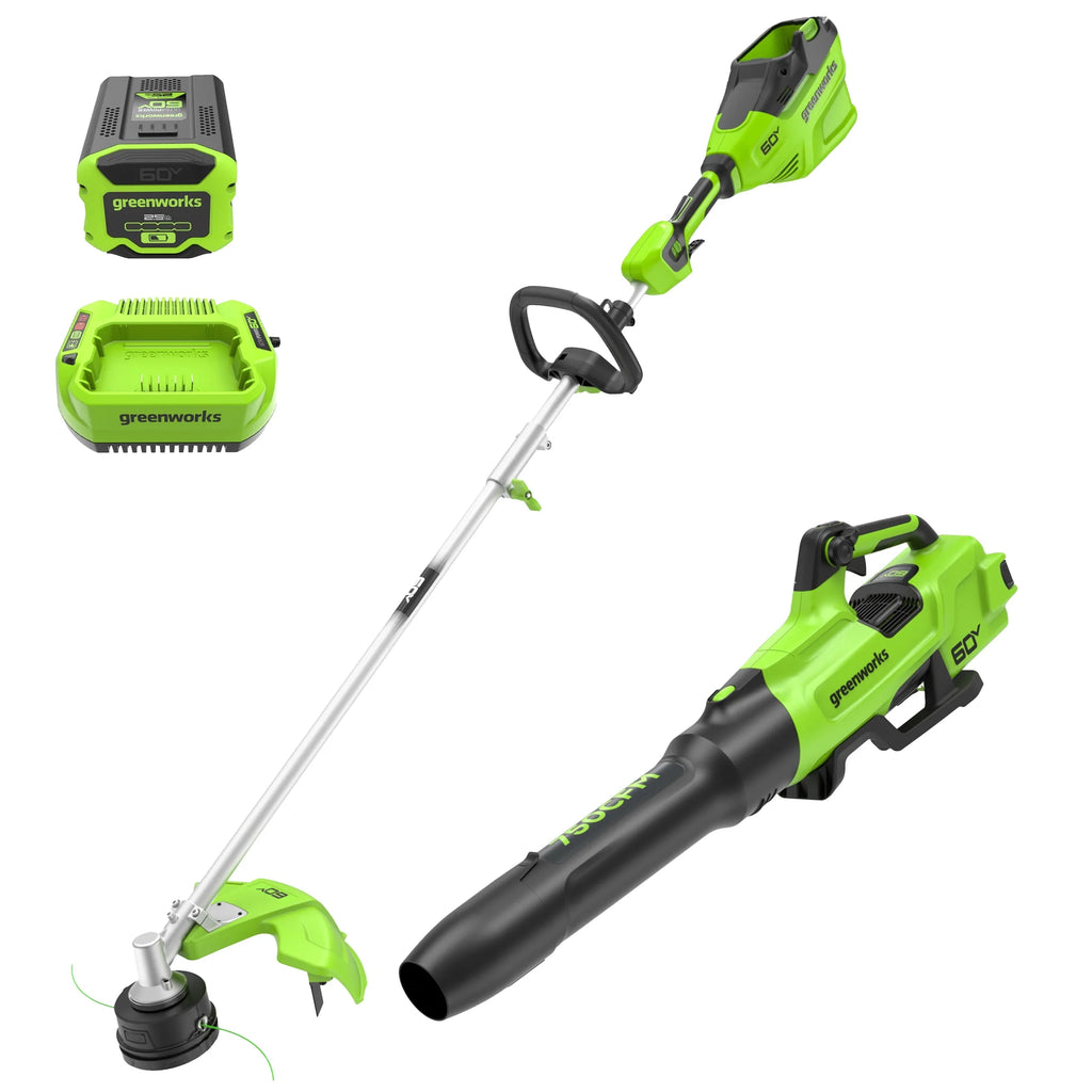 60V 16 String Trimmer & 750 cfm 170 mph Blower Combo M4625