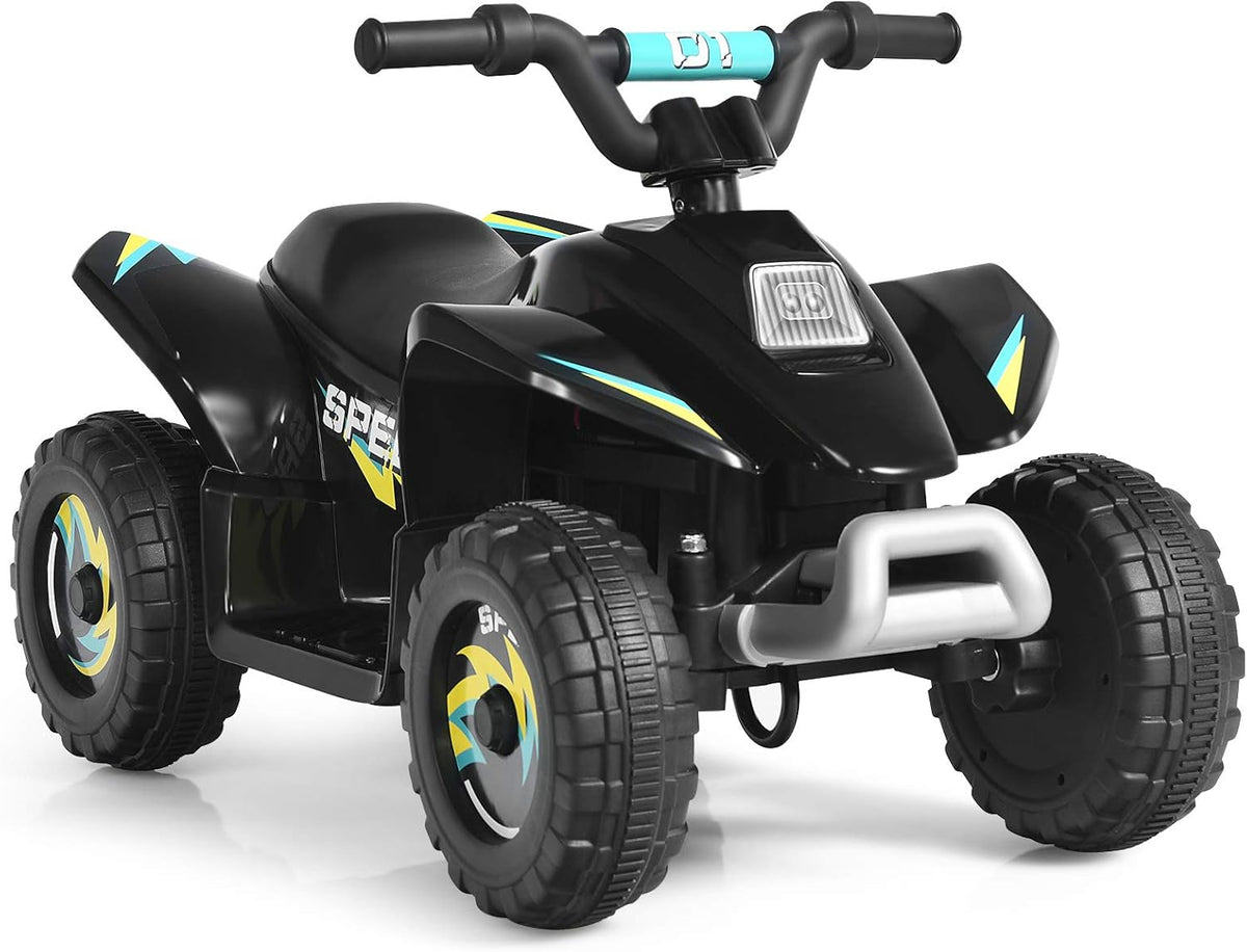 6V Battery Powered Electric Quad ATV (White) V904