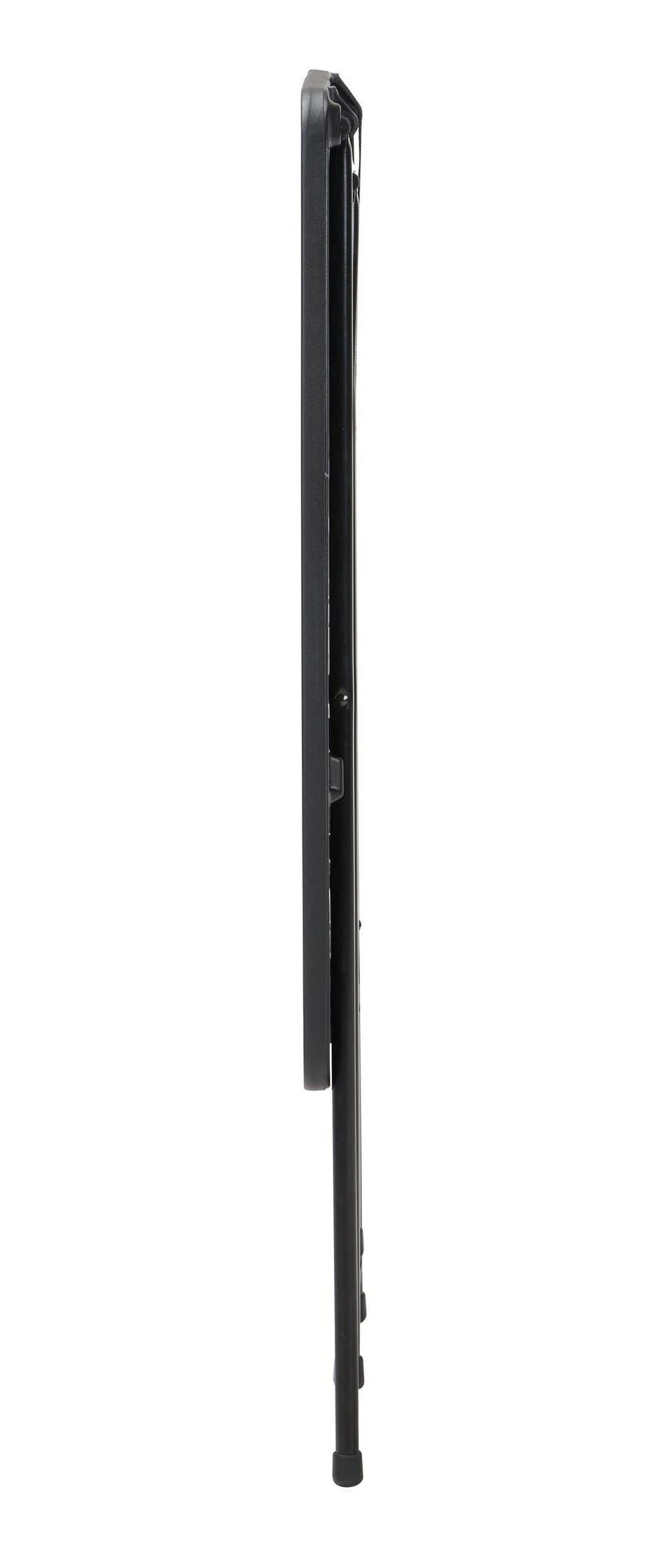 Black Adjustable Height Folding Table V106
