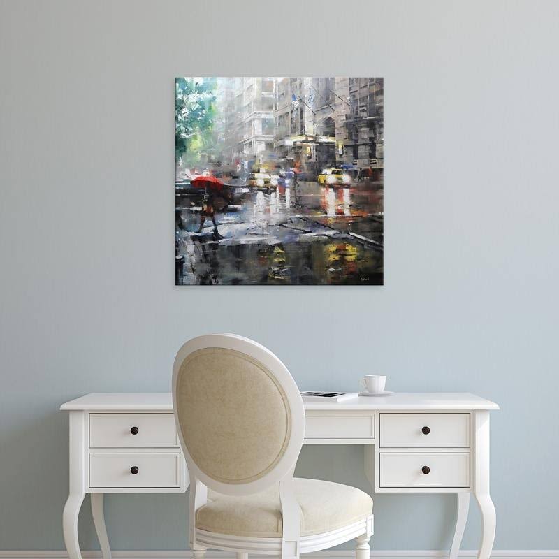 Canvas Art 24 x 24 Classic Black Frame Y2874