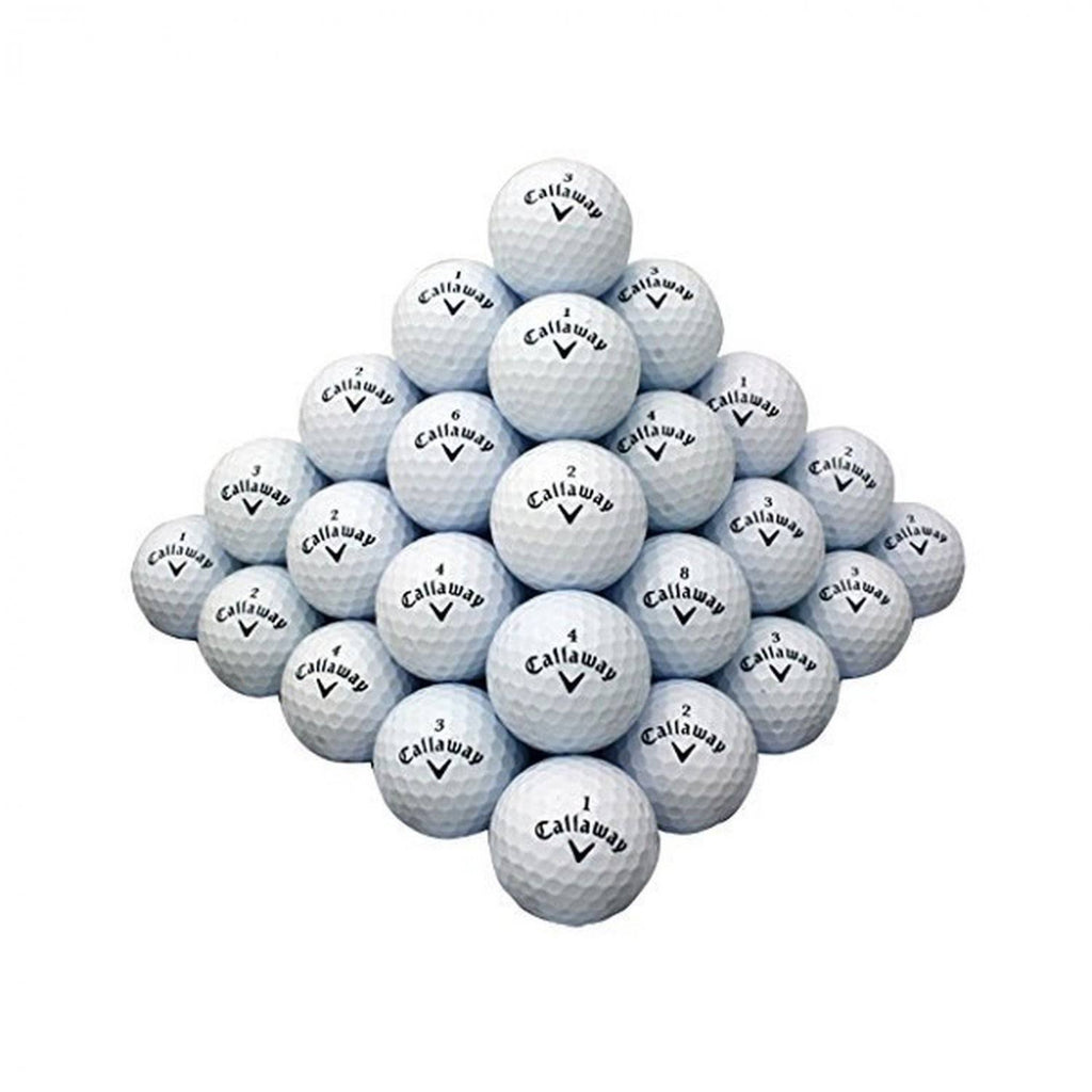 Near Mint Quality Mix Golf Balls, White - 50 count S4972
