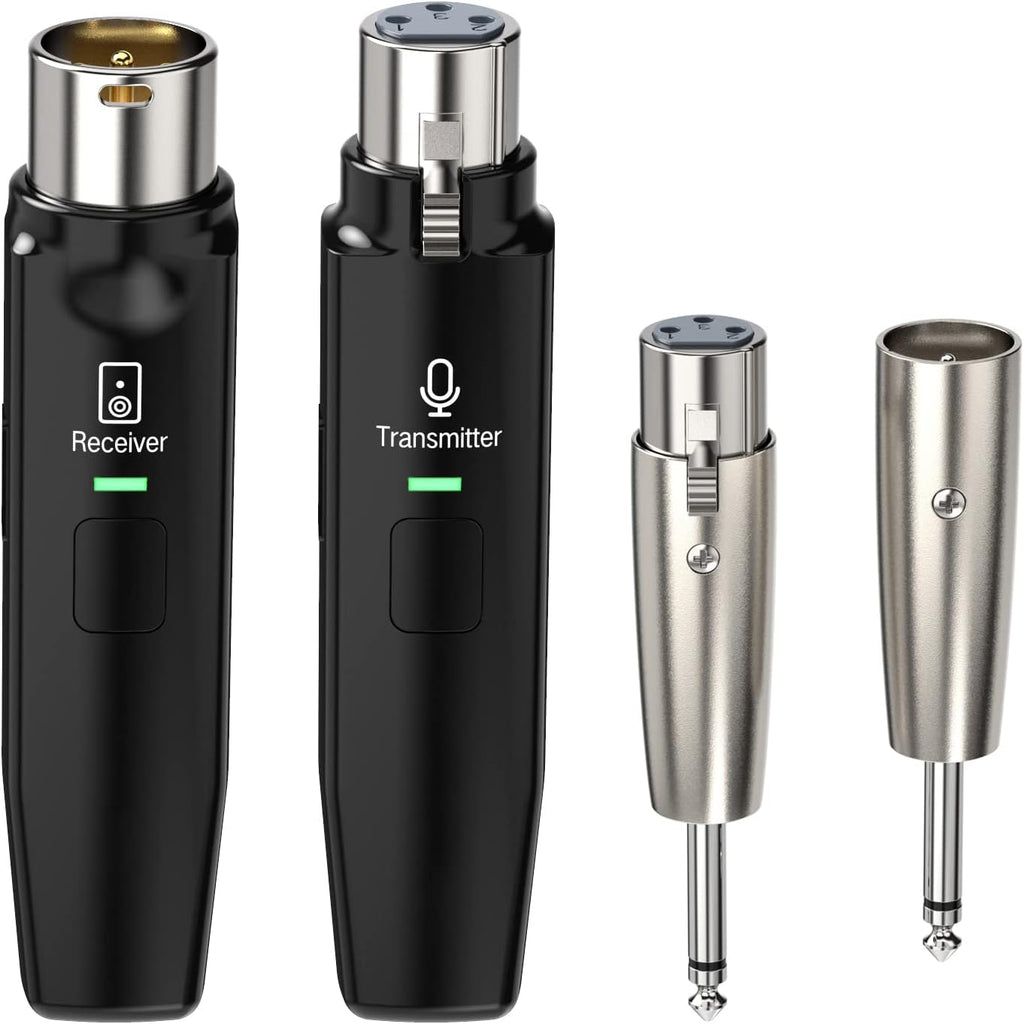 2.4GHz Rechargeable Wireless XLR Transmitter and Receiver O45188