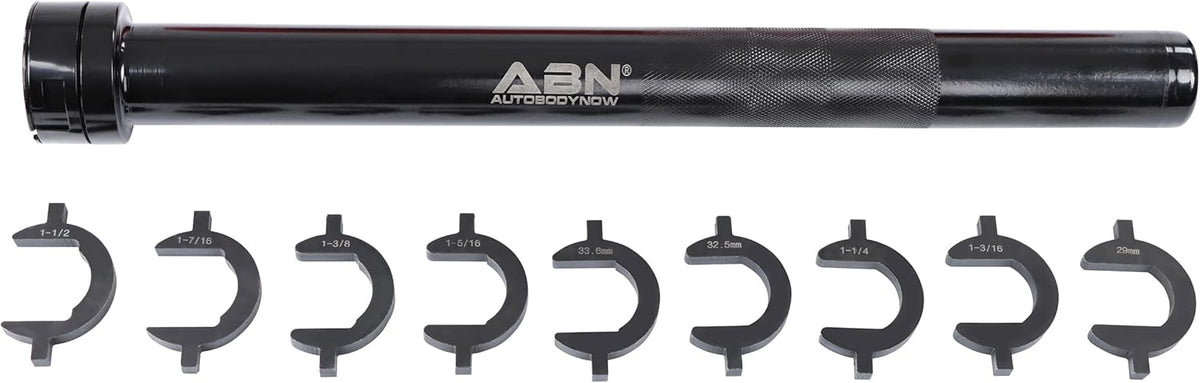 Inner Tie Rod Removal Tool Set with 9 Crowfoot Adapters J39712