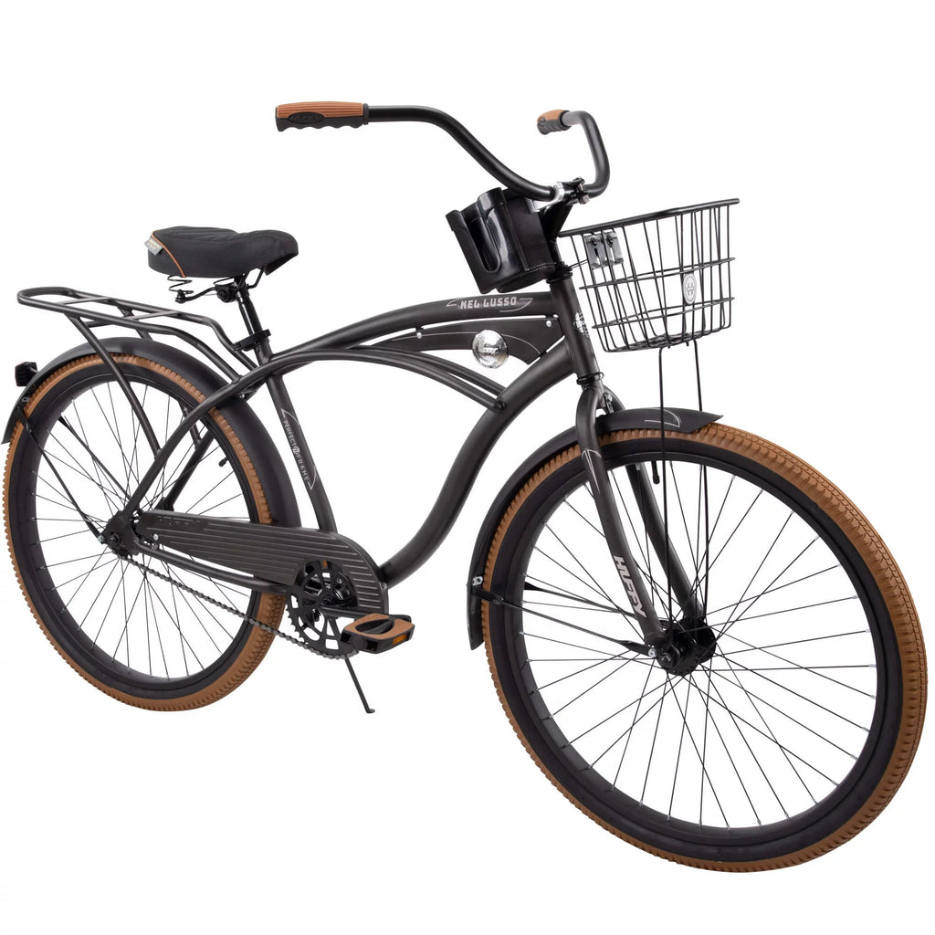 26 In. Charcoal Single-Speed Cruiser Bike N599