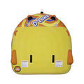 Yellow 70 in. 2 Rider D-Shaped Flocked Tube Q1734