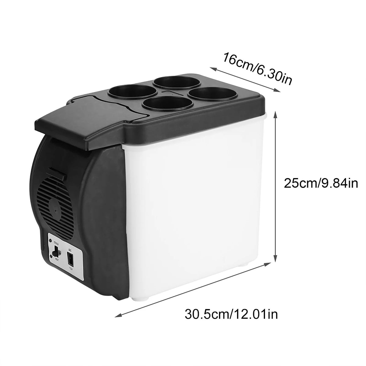 12V Portable Compressor Car Refrigerator Freezer Cooler W734
