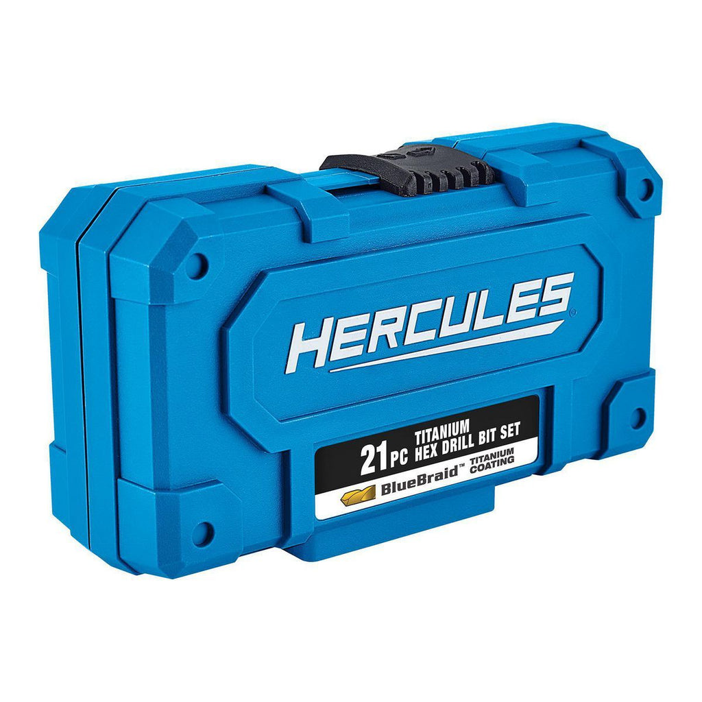 21-Piece Titanium Drill Bit Set H856452