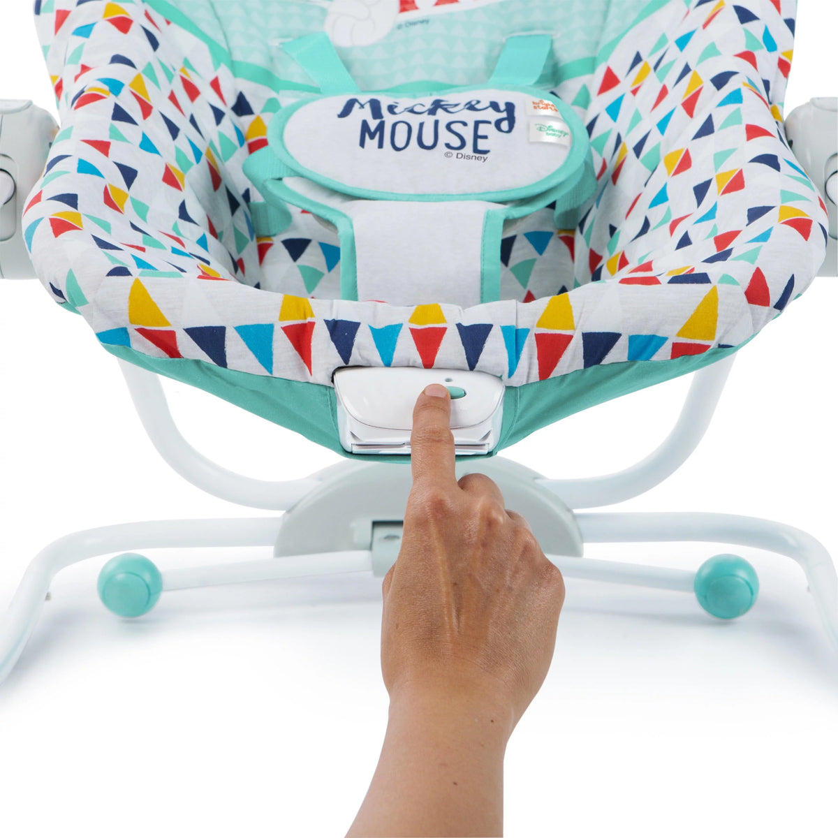 2-in-1 Slip Resistant Vibrating Infant & Toddler Rocker Chair F19134