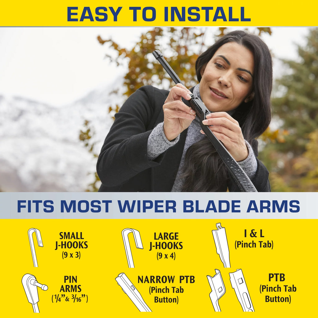 2-in-1 Windshield Wiper Blade Q260