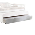 White Daybed with Trundle D8350