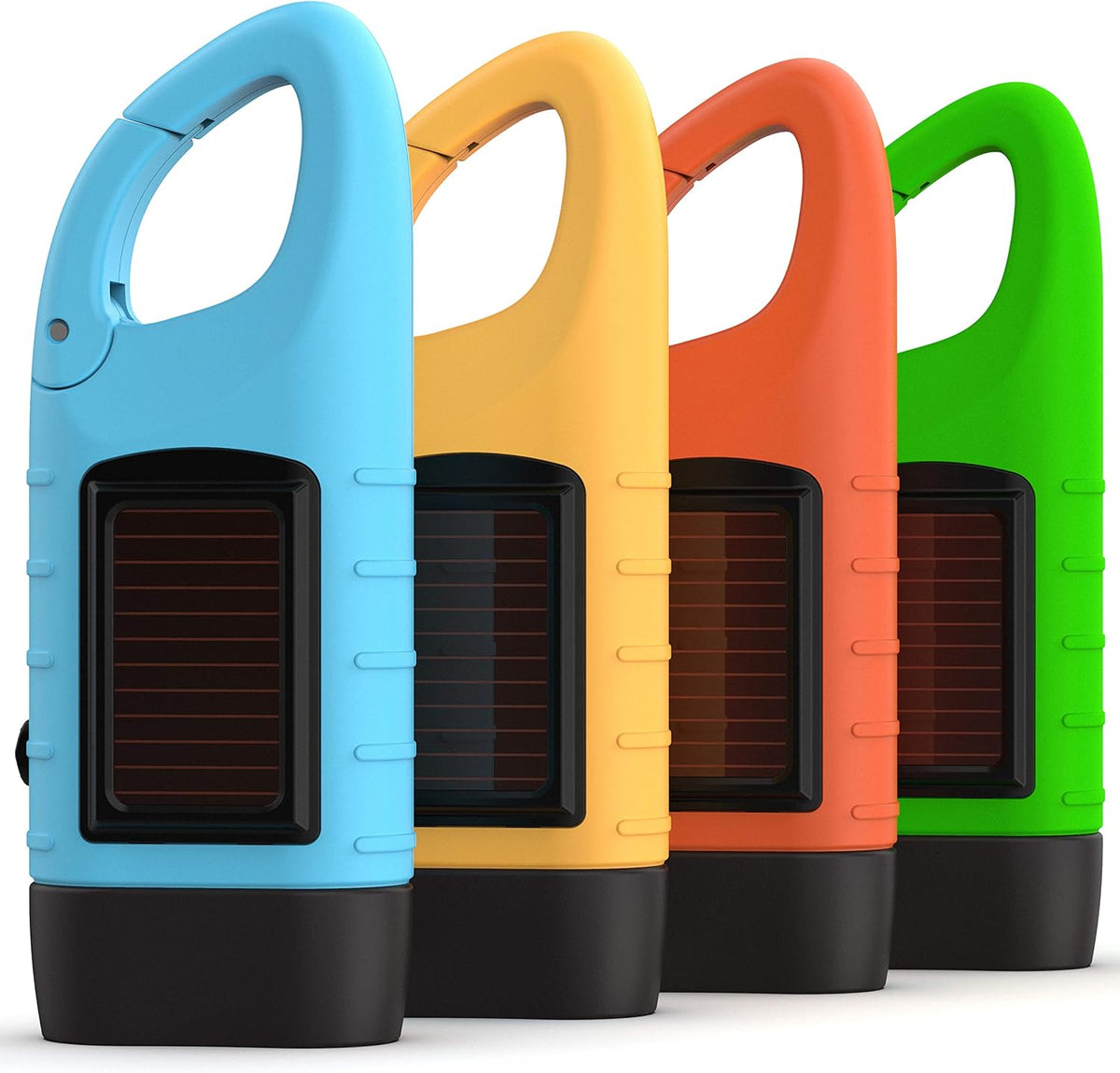 Rechargeable Solar Hand Crank Flashlight 4 Pack E289154