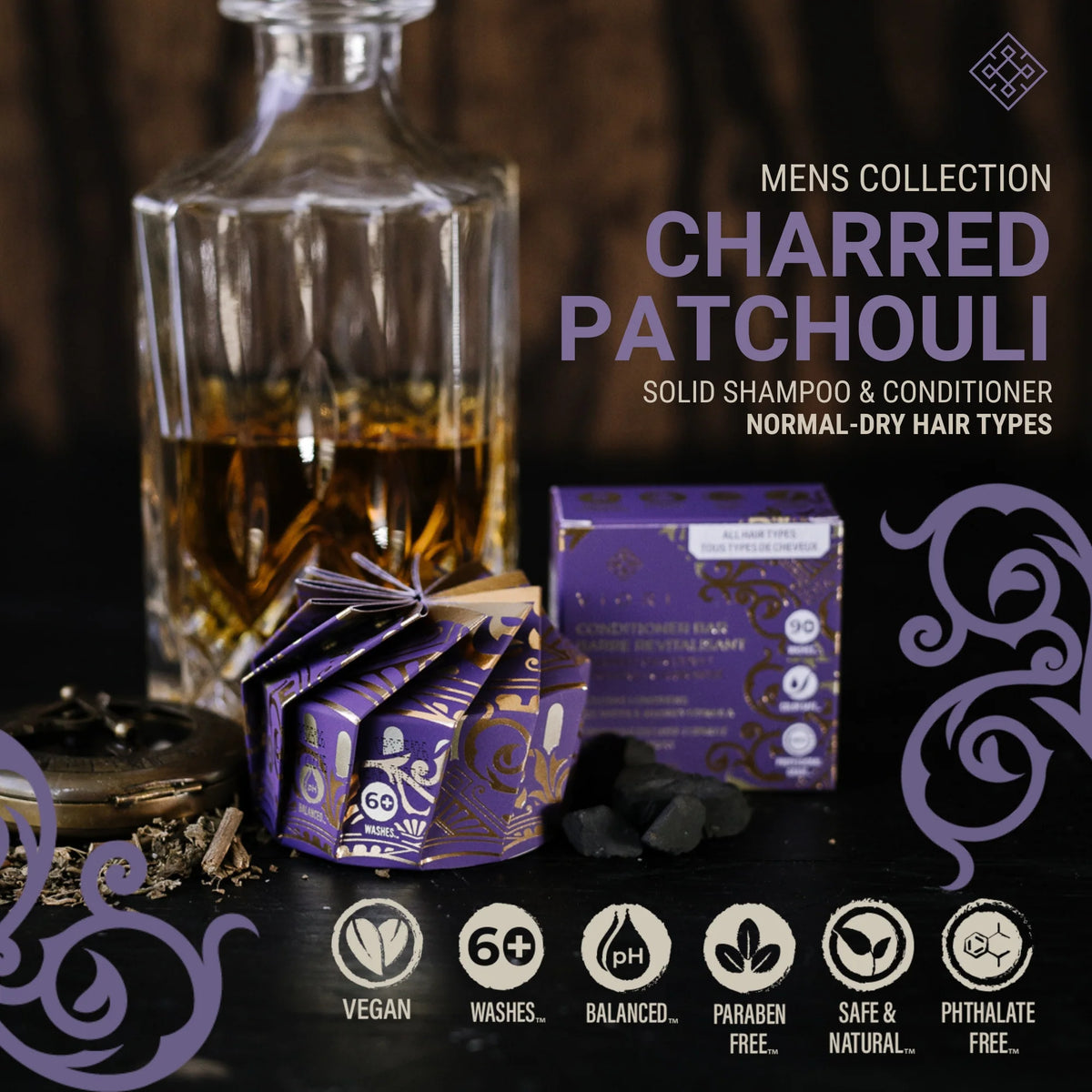 Charred Patchouli Conditioner Bar B295572