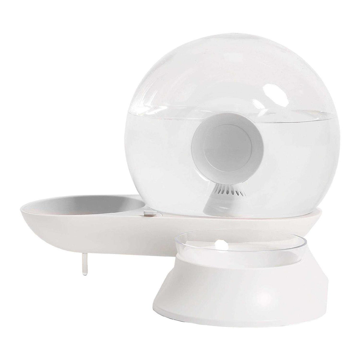Snail Shaped 2-in-1 Automated Gravity Pet Water Dispenser and Food Bowl F960600