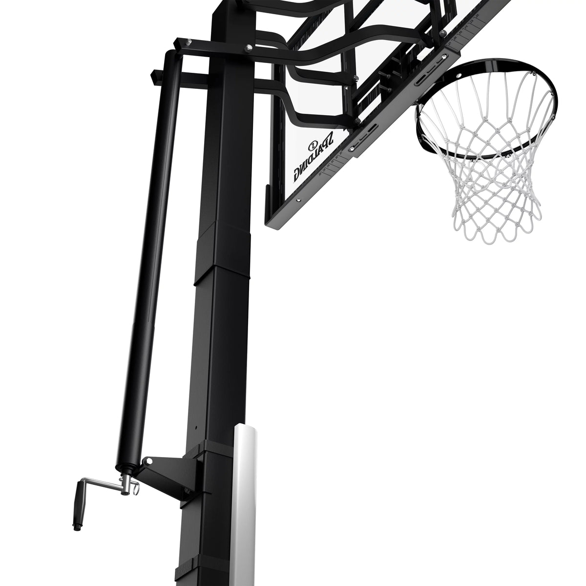 60 In. Acrylic Portable Basketball Hoop B9420