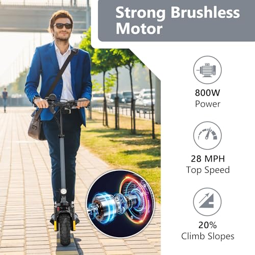 800W 28 MPH Folding Electric Scooter M68525